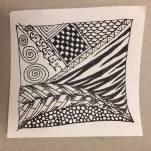 Zentangle example